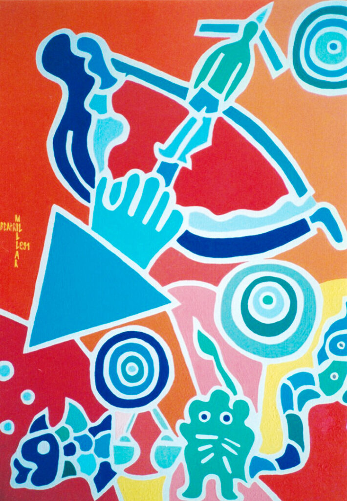 God, Bow and Arrow 1991 - Beatriz Millar