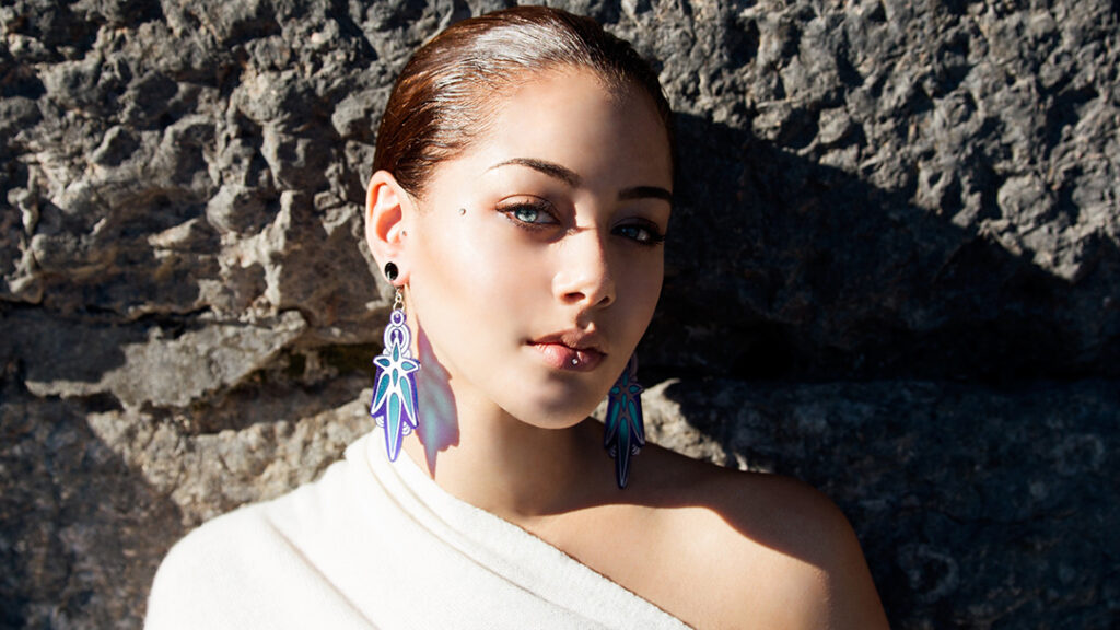 Orecchini gocce d'acqua turchesi - Beatriz Millar