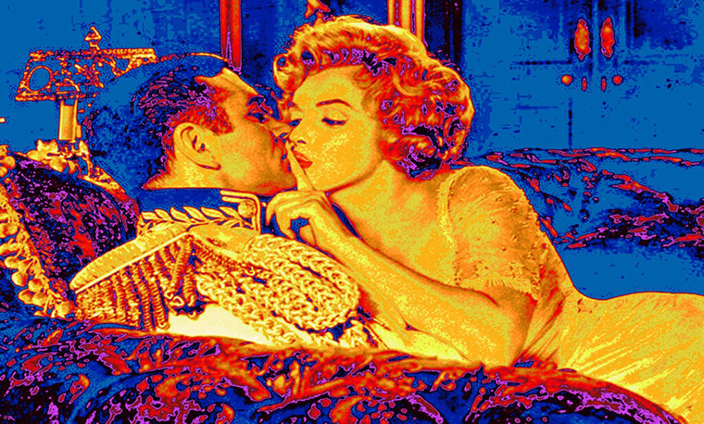 Marilyn Monroe and Lawrence Olivier (TK 16) 2013 - Beatriz Millar